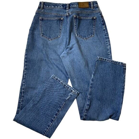 Lauren Ralph Lauren Jeans Women's Size 6 High Rise Relaxed Fit Medium Wash Denim - Picture 4 of 9